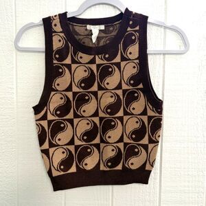 Yin Yang Sweater Vest